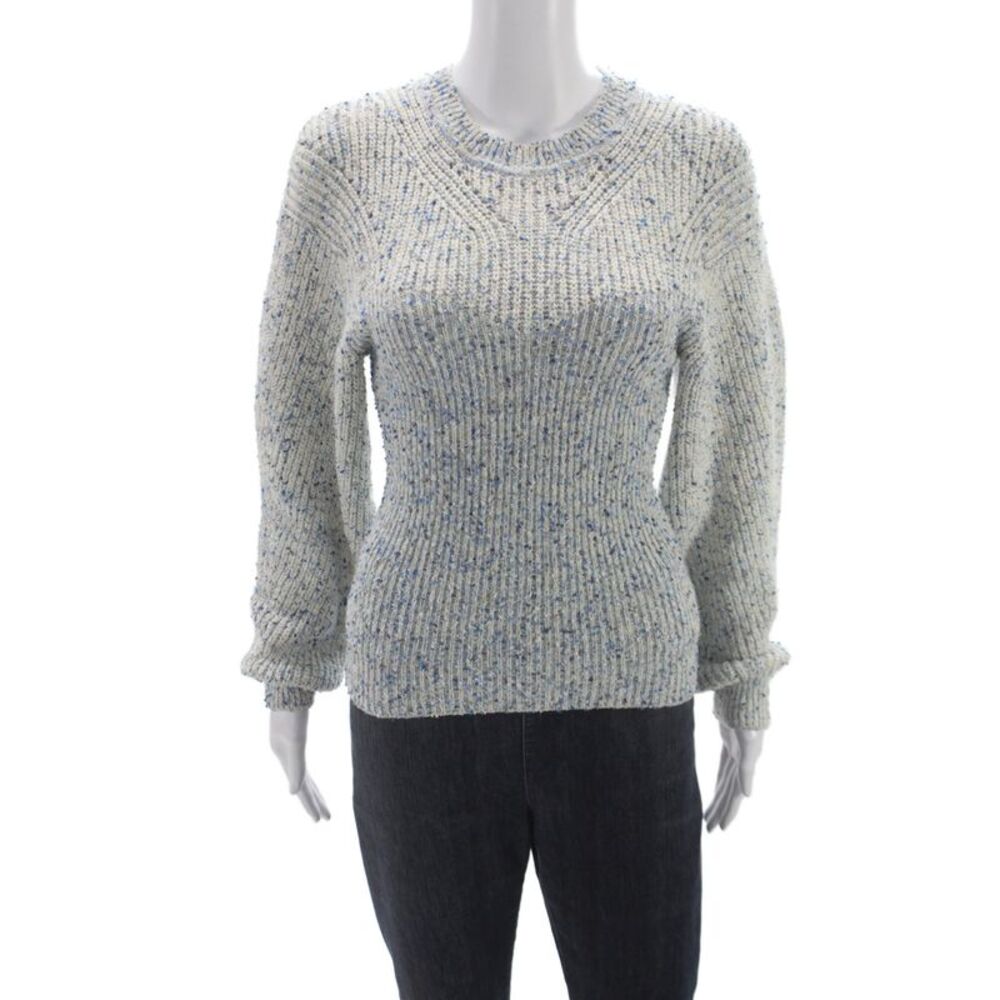 Isabel Marant Womens Gray Crew Neck Pullover Long Sleeve Solid Fall Size 38